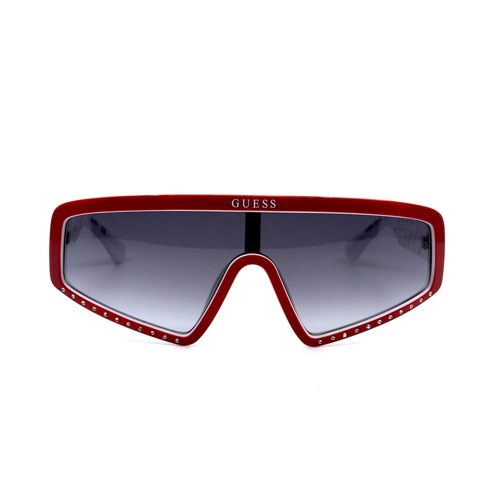 NEW GUESS GU7695-S/S 66B RED GREY LENS AUTHENTIC SUNGLASSES - Picture 3 of 11